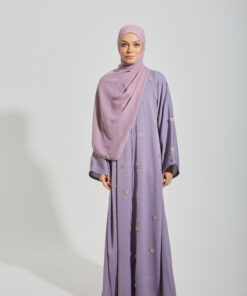 MARIPOSA SERIES ABAYA in Lilac