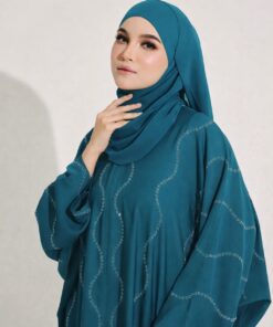 JASMEEN in  Teal Blue